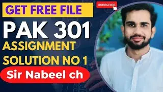 pak 301 assignment solution 1
