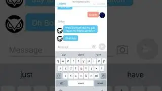Jaden and Viacom texting cursing included