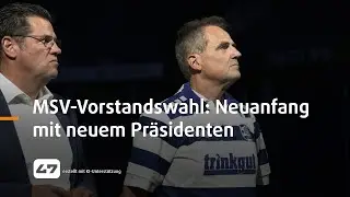 STUDIO 47 .live | MSV-VORSTANDSWAHL: NEUANFANG MIT NEUEM PRÄSIDENTEN