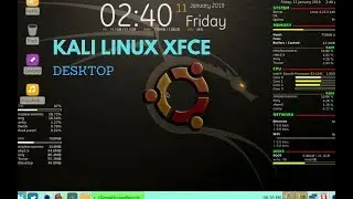 Kali linux xfce desktop