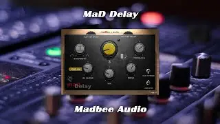 Delay VST by MadbeeAudio || VST free || Guitar test