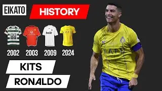 The Evolution of Cristiano Ronaldo Football Kits | All Cristiano Ronaldo Career Jerseys in History
