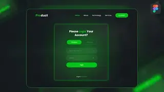 Website UI design in Figma | login Page design | Figma Tutorial