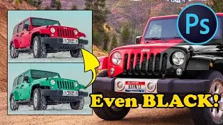 How To Change Colors In Less Than 2 Minutes | Photoshop Tutorial