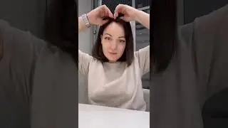 Как снимать накладку из натуральных волос? -это совсем не сложно! На видео - наша, ручная, работа)