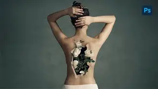 Cómo hacer Ripped Back Effect Adobe Photoshop - Tutorial