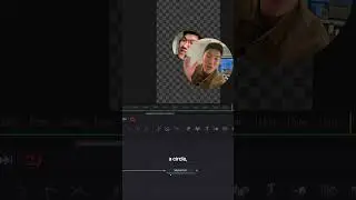 EASY WAY to Mask a CIRCLE in Davinci Resolve | Fusion #davinciresolve #fusion #editingtips #tutorial