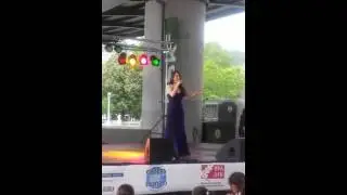 Yulia Metvi - Там нет меня (Tam net menya - No estoy allí) Festival Gentes del Mundo 2015 Bilbao