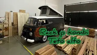 Criamos rack p kombi com teto alto !