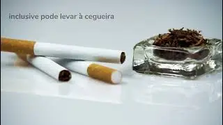 Cigarros não combinam com os olhos