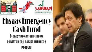 How to Apply Online for Ehsaas Emergency Cash Fund | Biggest Donation Fund of Pakistan