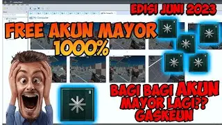 FREE AKUN MAYOR POINTBLANK! UNTUK DIBAGIKAN DI BULAN JUNI
