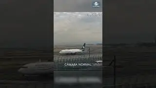 ¿Avistamiento ovni en pistas del AICM?  