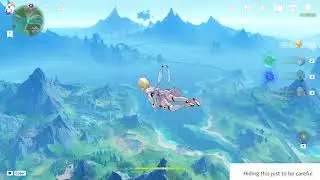 Genshin Impact - Flying in Fontaine glitch (4.0)