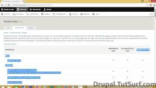 How to Change User Permissions Drupal 8 Website Video Tutorial