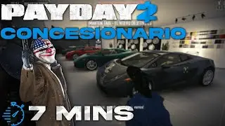 CÓMO HACER EL ATRACO CONSENCIONARIO EN MENOS DE 7 MINUTOS | PAYDAY 2 | Facu 11
