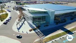 ALOFT Drone Photography LLC - Aerial video of Dreamstyle Arena (The Pit) in Albuquerque. 