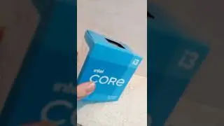 Распаковка Intel Core i3-10105F из Rozetka