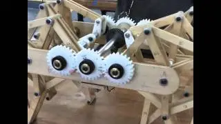 Professor Jansen Prototype - Made with BobCAD-CAM CNC CAD-CAM Software