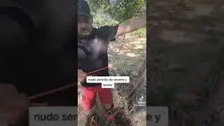 Sencillo nudo de suelta rápida.
