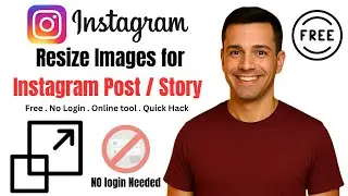 How to Resize Images for Instagram Posts & Stories (Free, Online, No Login – 2025 Guide)