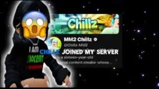 @Chillz-MM2  joined my server 🥳