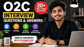 Top AR O2C Interview Questions & Answers | Real Examples for Freshers | Order to Cash Interview 2026