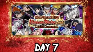 The Grand Finale! {Free Blazing Bash Multi Summons #07} | Naruto Ultimate Ninja Blazing