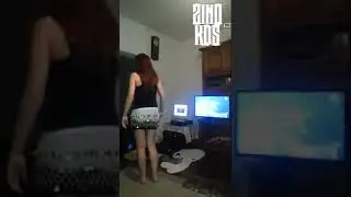 فتاة جسمها صاروخ ترقص الواي الواي