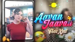 Aavan Jaavan 💕 | Alight Motion | AE Inspired | Free XML + Preset