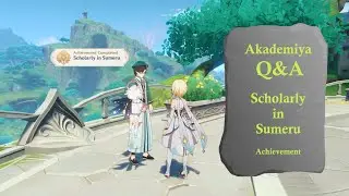 [Genshin Impact] Akademiya Q&A - 