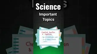 Class 10 Science Half Yearly most important Topics | #shorts #short