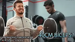 Ağırsağlam Furkan Kolunu Büyütmeye Çalışıyor
