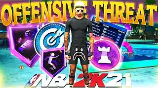OFFENSIVE THREAT BUILD HOF SHOOTING & PLAYMAKING NBA 2K21 CURRENT GEN