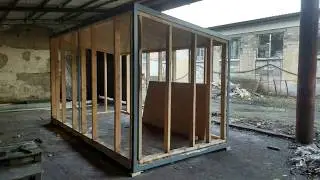 Модульный дачный домик, бытовка 5*2,4 метра
