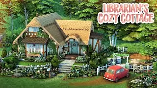 Librarian's Cozy Cottage 📖📚 | The Sims 4 Speed Build