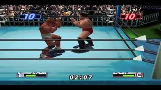 Rickson Gracie vs. Ken Shamrock - Shoot-Style (Virtual Pro Wrestling 2 N64)