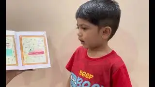 Story time | 3 years Shivansh telling not now not now story | varshivlogs | kindergarten activities