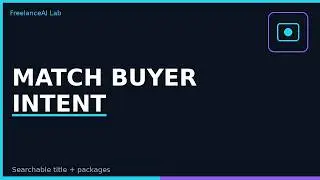 Fiverr Gig SEO With ChatGPT: Write a Title That Matches Buyer Intent