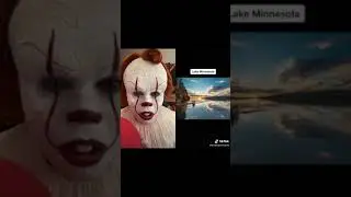 #Short 📍 twistedpennywise reacted scary tiktok videos