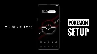 Mix Of 4 MIUI Themes | Pokemon Setup | Try It, If You Like !