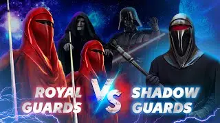Darth Vader’s Shadow Guards VS Palpatine’s Royal Guards