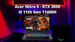 Acer Nitro 5 RTX 3050 ( i5 11th Gen 11400H ) Gaming Performance