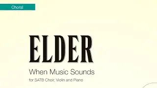 Daniel Elder - When Music Sounds (Live)
