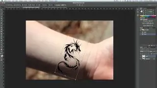 Photoshop CS6: Tattoo Yourself (Quick & Simple)