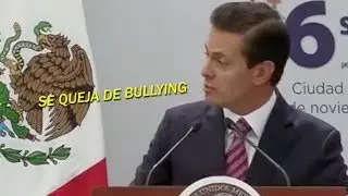 EPN se queja de bullying y Margarita Zavala lo hace