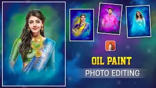 Full oil paint photo editing in mobile