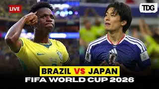 WATCH FIFA WORLD CUO 2026 |Japan vs Brazil | Brazil Face Japan In Knockout Rematch | LIVE