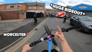 WE TOOK OVER AN ENTIRE CITY ON BIKES!