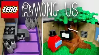 Lego AMONG US MOC // Polus Oxygen Room - Collaboration